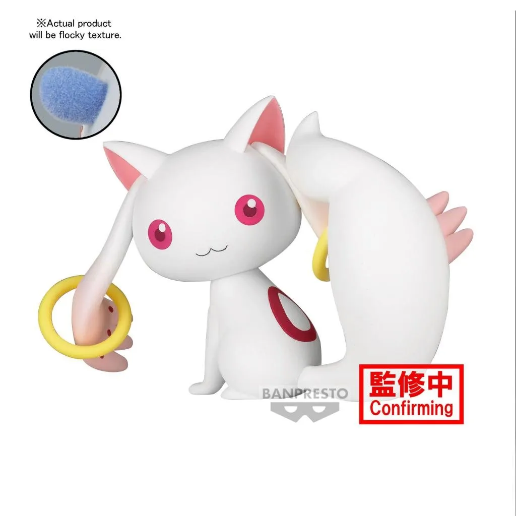 PUELLA MAGICA THE MOVIE REBELLION - Kyubey - Figure Fluffy Puffy 7cm
